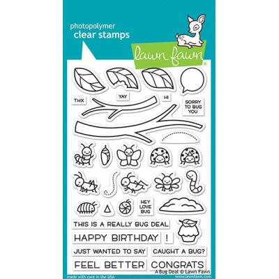 Lawn Fawn Clear Stamps - A Bug Deal